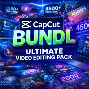 CapCut Elite Assets  CapCut Creator Bundle  Ultimate CapCut Suite  PLR & MRR