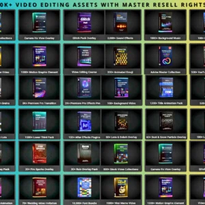 ultimate-video-editing-bundle-100,000+ Professional Assets (V2.0) PLR&MRR🚀