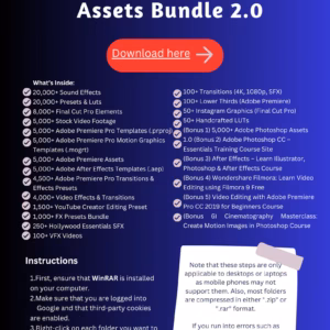 ultimate-video-editing-bundle-100,000+ Professional Assets (V2.0) PLR&MRR🚀