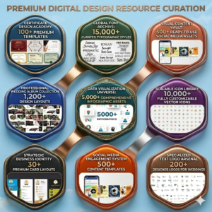 700GB+ Premium Graphic Design Asset Anthology PLR & MRR
