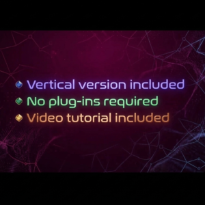 Animated Cyberpunk Logo Reveal PLR & MRR