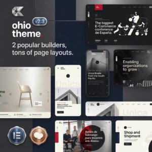 Ohio | The Ultimate Creative Portfolio & Agency WordPress Theme PLR & MRR
