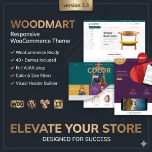 WoodMart WordPress Theme | Professional WooCommerce Solution PLR & MRR