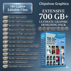 700GB+ Premium Graphic Design Asset Anthology PLR & MRR