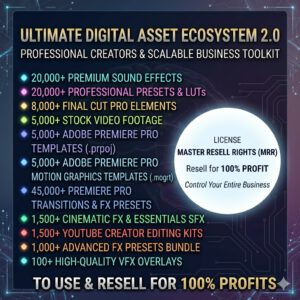 Exclusive 75M+ Digital Products Mega Bundle – PLR, MRR, eBooks & Templates (Instant Download)