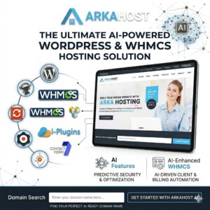 Arka Host: Scale Your Hosting Business with AI-Enhanced WHMCS Automation PLR & MRR