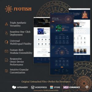 Jyotish - Horoscope and Astrology WordPress Theme download  PLR & MRR