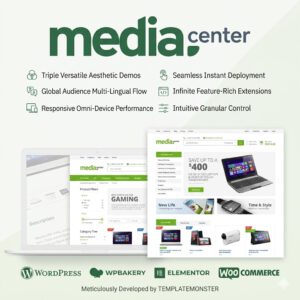 MediaCenter | The Gold Standard for Modern Electronics E-Commerce PLR & MRR