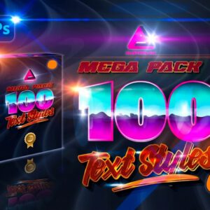 Streamline Your Design with 100 Premium Photoshop Text Effects  PLR & MRR