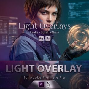 Luxe Light Overlays: 4K Lens Leaks & Master Bokeh Collection" PLR & MRR